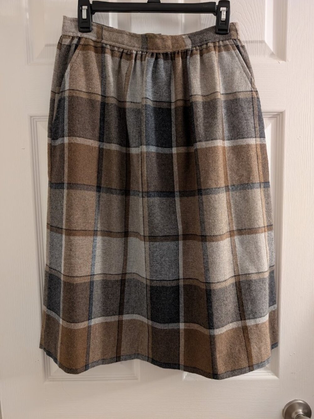 Kensington Square Vintage Wool Skirt